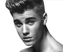 Justin Bieber成为Calvin Klein品牌广告新季模特