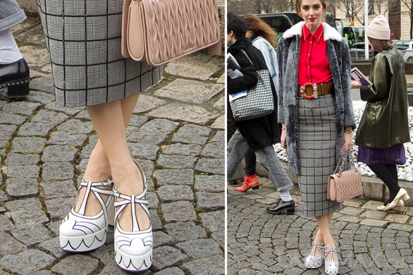 Chiara Ferragni最时尚街拍美鞋特辑