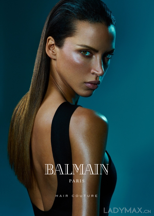新一季Balmain Hair Couture的广告大片