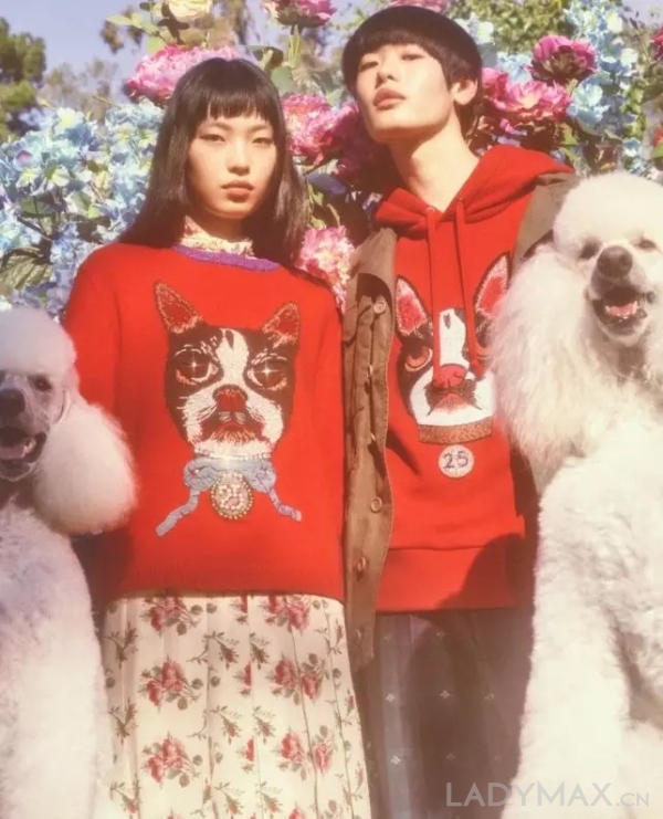 奢侈品牌中国新年怎么做？Gucci 靠这“两条狗”再次领跑